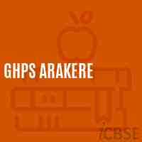 Ghps Arakere Middle School Logo
