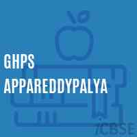 Ghps Appareddypalya Middle School Logo