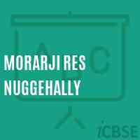 Morarji Res Nuggehally Secondary School Logo