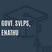 Govt. Svlps, Enathu Primary School Logo