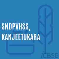 Sndpvhss, Kanjeetukara High School Logo