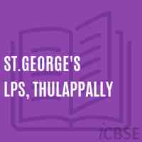 St.George'S Lps, Thulappally Primary School Logo