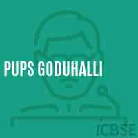 Pups Goduhalli Primary School Logo