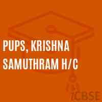 Pups, Krishna Samuthram H/c Primary School Logo