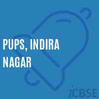 Pups, Indira Nagar Primary School Logo