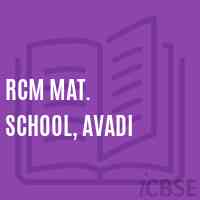 Rcm Mat. School, Avadi Logo