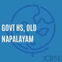 Govt Hs, Old Napalayam Secondary School Logo