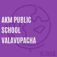 Akm Public School Valavupacha Logo