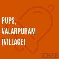 Pups, Valarpuram (Village) Primary School Logo