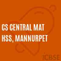 Cs Central Mat Hss, Mannurpet Senior Secondary School Logo