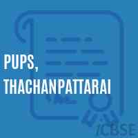 Pups, Thachanpattarai Primary School Logo