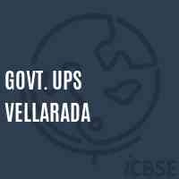 Govt. Ups Vellarada Middle School Logo