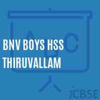Bnv Boys Hss Thiruvallam High School Logo