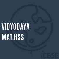 Vidyodaya Mat.Hss Senior Secondary School Logo