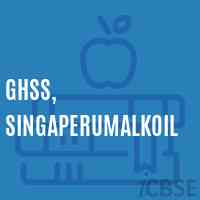 GHSS, Singaperumalkoil High School Logo