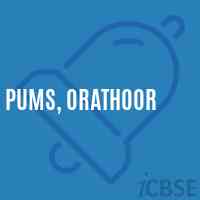 PUMS, Orathoor Middle School Logo