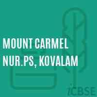 Mount Carmel Nur.PS, Kovalam Primary School Logo