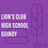 Lion'S Club High School Guindy Logo