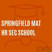 Springfield Mat Hr Sec School Logo