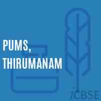 Pums, Thirumanam Middle School Logo