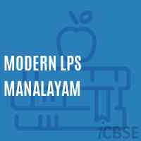 Modern Lps Manalayam Primary School Logo