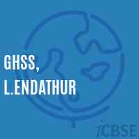 GHSS, L.Endathur High School Logo