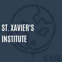 St. Xavier'S Institute Secondary School Logo