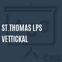 St.Thomas Lps Vettickal Primary School Logo