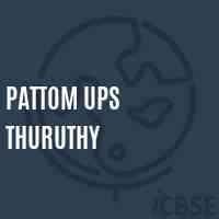 Pattom Ups Thuruthy Upper Primary School Logo