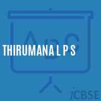Thirumana L P S Primary School Logo