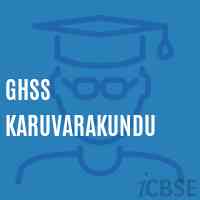 Ghss Karuvarakundu High School Logo