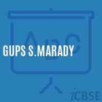 Gups S.Marady Middle School Logo