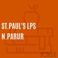 St.Paul'S Lps N.Parur Primary School Logo
