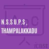 N.S.S U.P.S , Thampalakkadu Middle School Logo