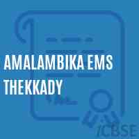 Amalambika Ems Thekkady Senior Secondary School Logo
