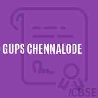 Gups Chennalode Middle School Logo