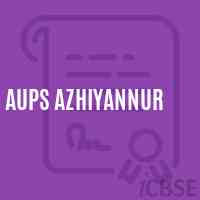 Aups Azhiyannur Middle School Logo