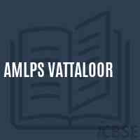 Amlps Vattaloor Primary School Logo