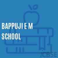 Bappuji E M School Logo