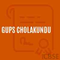 Gups Cholakundu Middle School Logo