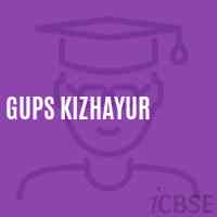 Gups Kizhayur Middle School Logo