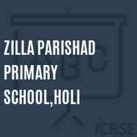Zilla Parishad Primary School,Holi Logo