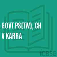 Govt Ps(Tw), Ch V Karra Primary School Logo