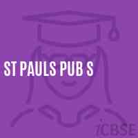 St Pauls Pub S Middle School Logo
