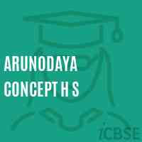 Arunodaya Concept H S Secondary School Logo
