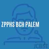 Zpphs Bch Palem Secondary School Logo