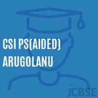 Csi Ps(Aided) Arugolanu Primary School Logo