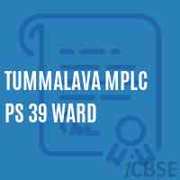 Tummalava Mplc Ps 39 Ward Primary School Logo