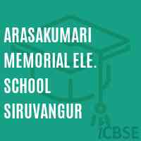 Arasakumari Memorial Ele. School Siruvangur Logo