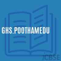 Ghs.Poothamedu Secondary School Logo